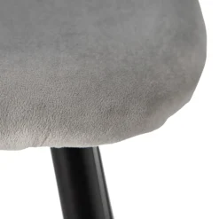 Set de 2 taburetes altos de metal gris Caleb 40x48x102cm^Casa Viva Best