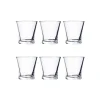Set de 6 vasos de cristal de carajillo 10cl^Casa Viva Sale