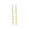 Set de 2 velas candelabro blanco 26cm^Casa Viva Hot