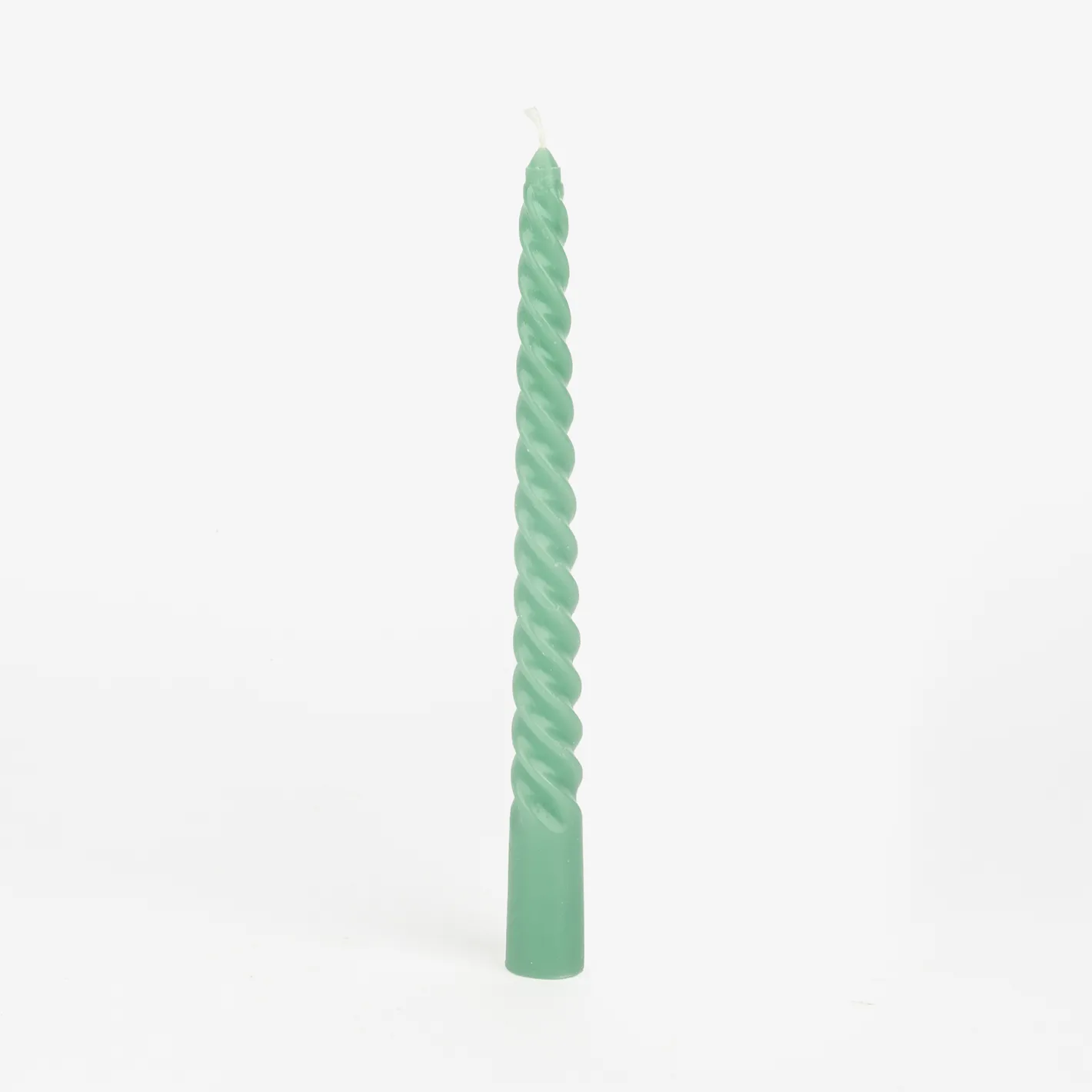 Set de 6 velas decorativas para candelabro verde Ø2x20cm^Casa Viva Clearance