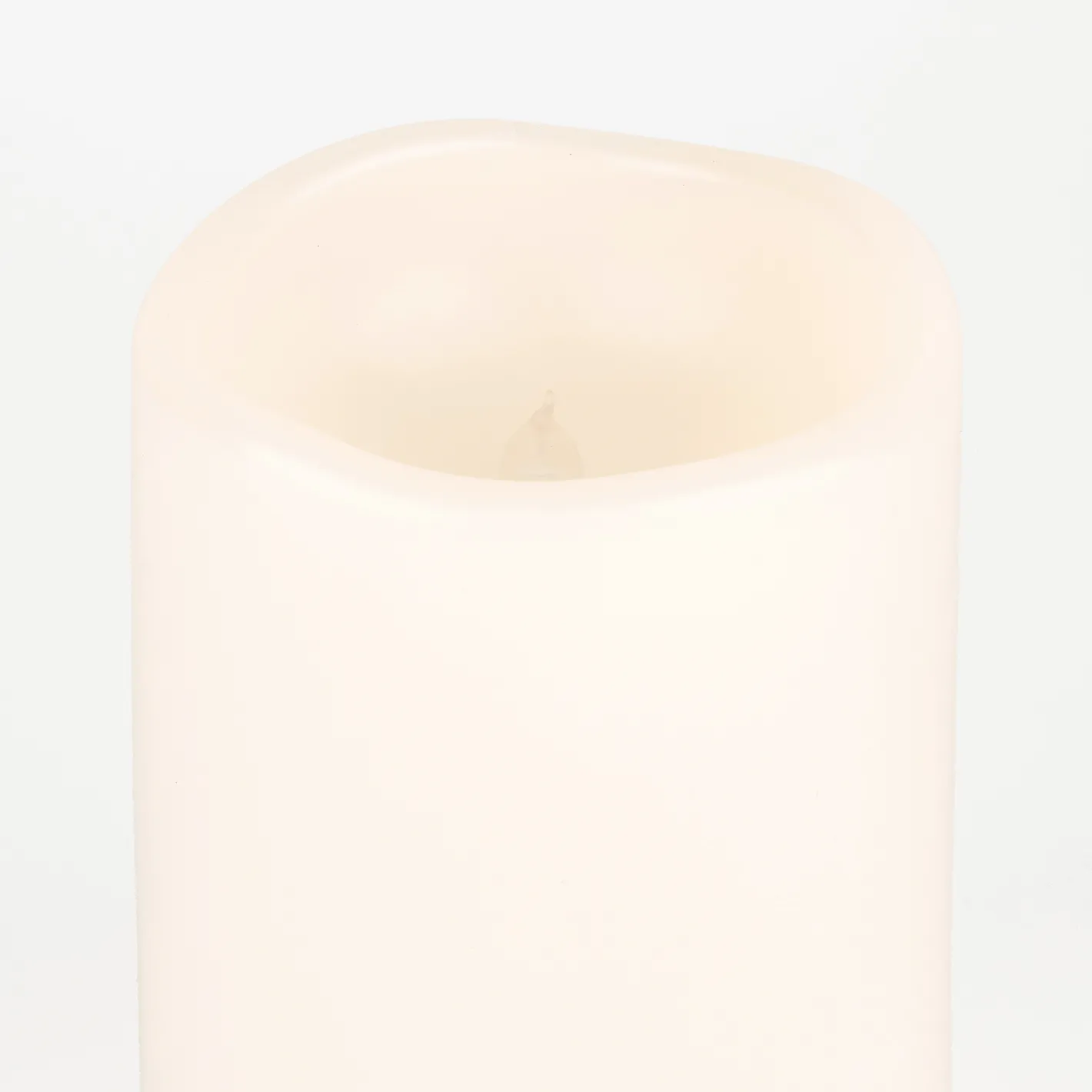 Set de 3 velas LED marfil con mando 15-20-25 cm^Casa Viva Online