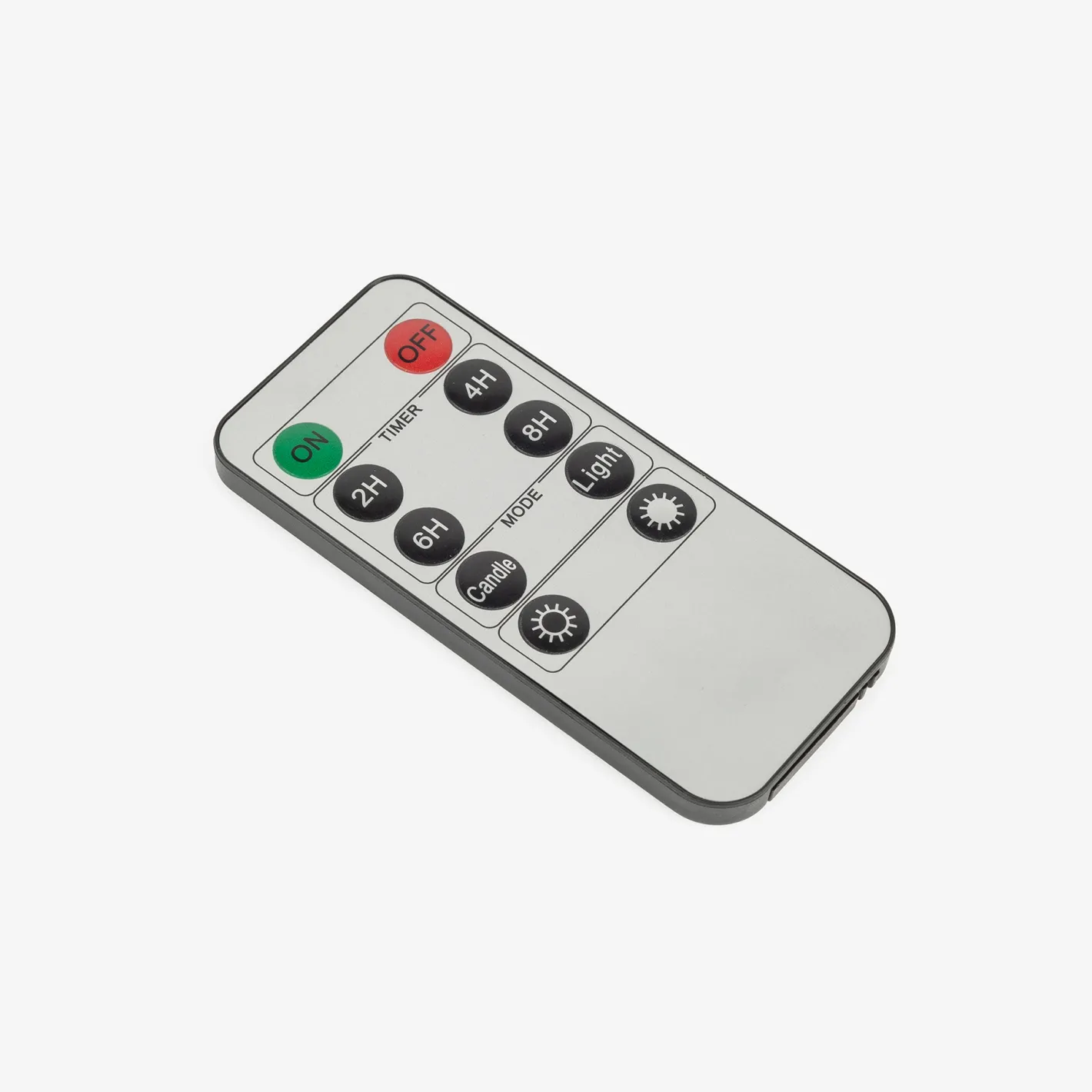 Set de 3 velas LED marfil con mando 15-20-25 cm^Casa Viva Online