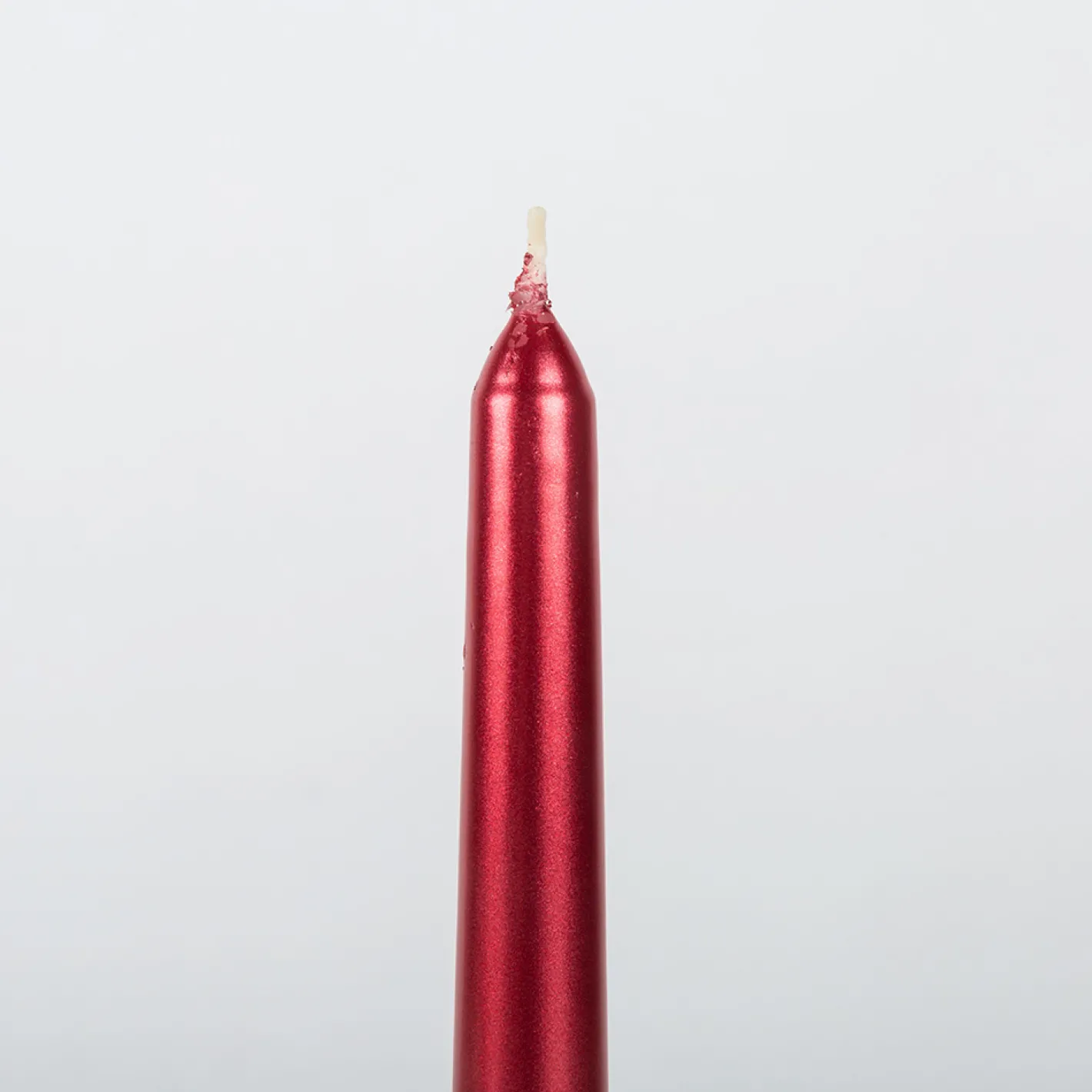 Set de 2 velas para candelabro rojo 25cm^Casa Viva Hot