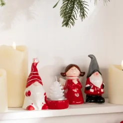 Set de 6 velas tealight piña blancas^Casa Viva