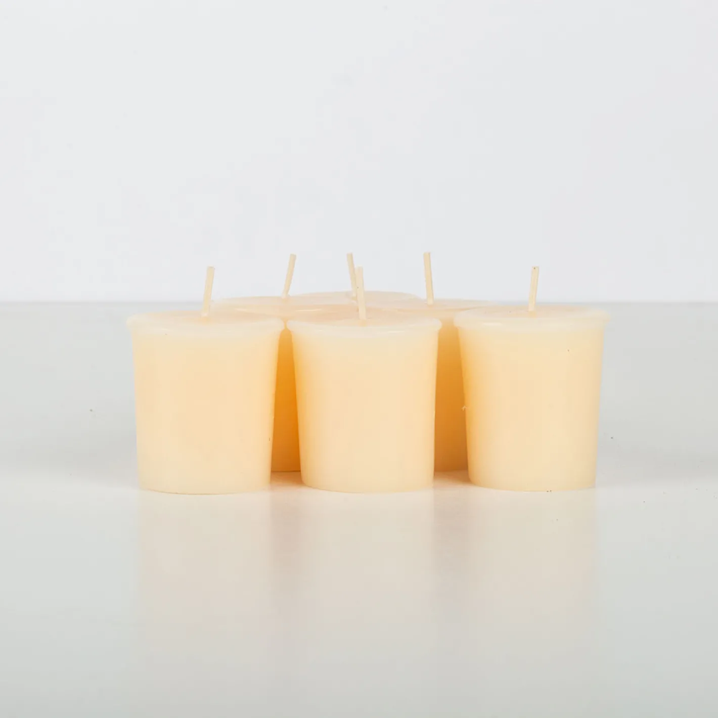 Set de 6 velas Votive crema^Casa Viva Clearance