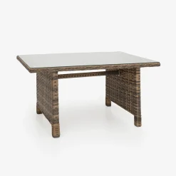 Set de jardín de 4 piezas de ratán sintético Lanai^Casa Viva Clearance