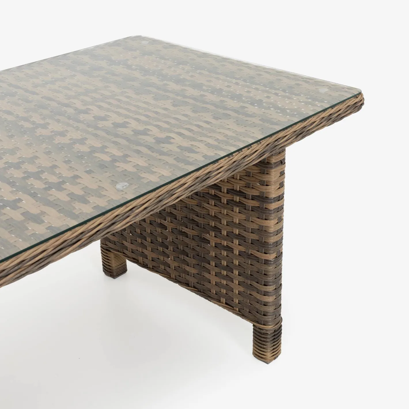 Set de jardín de 4 piezas de ratán sintético Lanai^Casa Viva Clearance