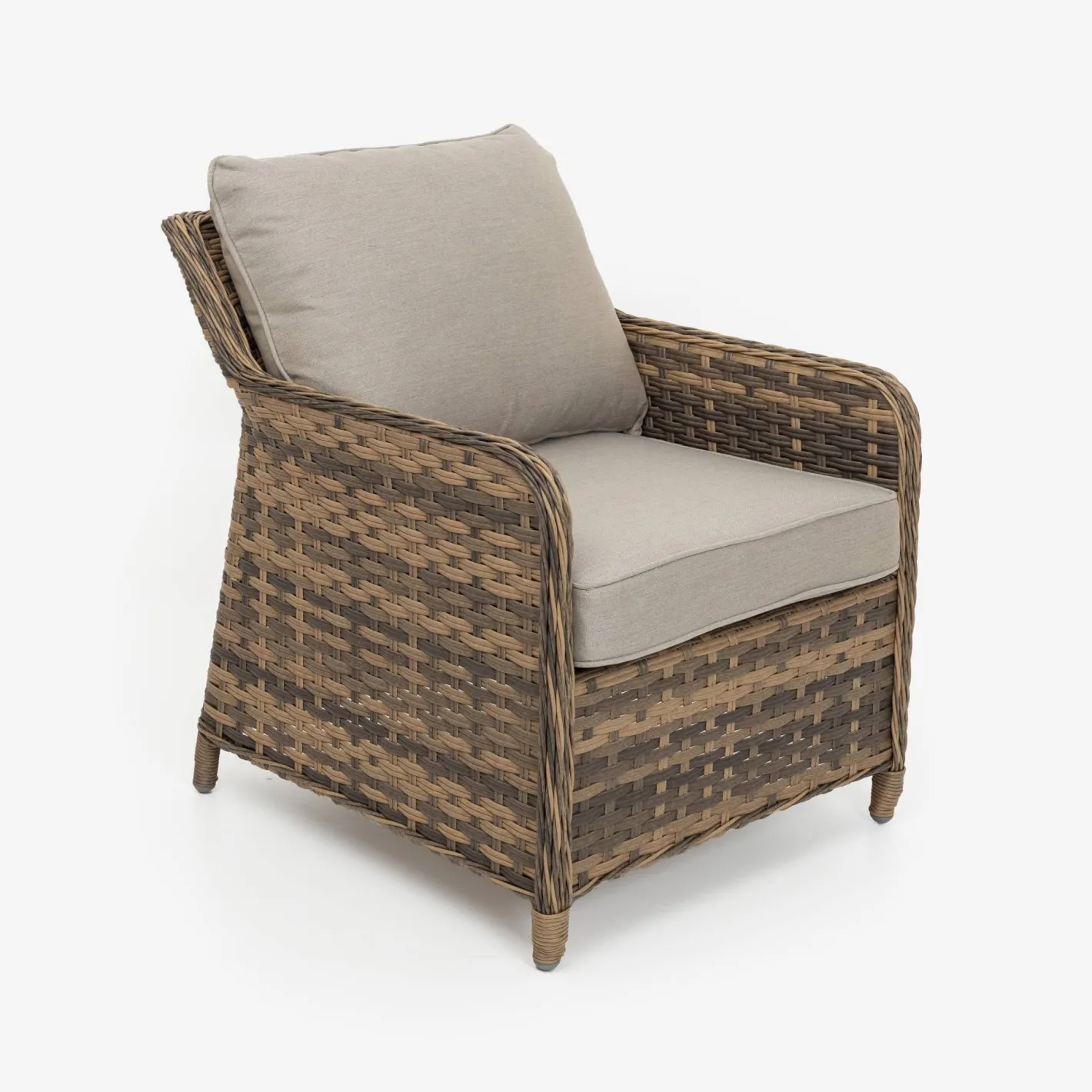 Set de jardín de 4 piezas de ratán sintético Lanai^Casa Viva Clearance