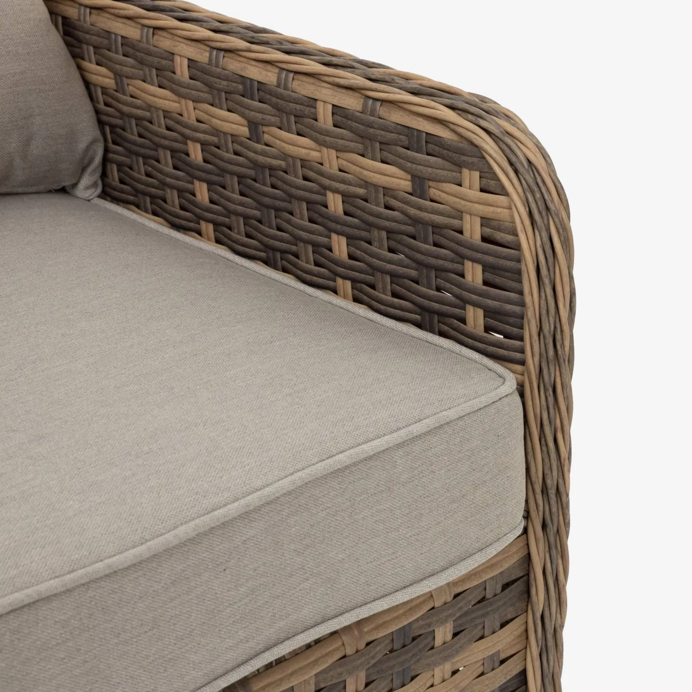 Set de jardín de 4 piezas de ratán sintético Lanai^Casa Viva Clearance