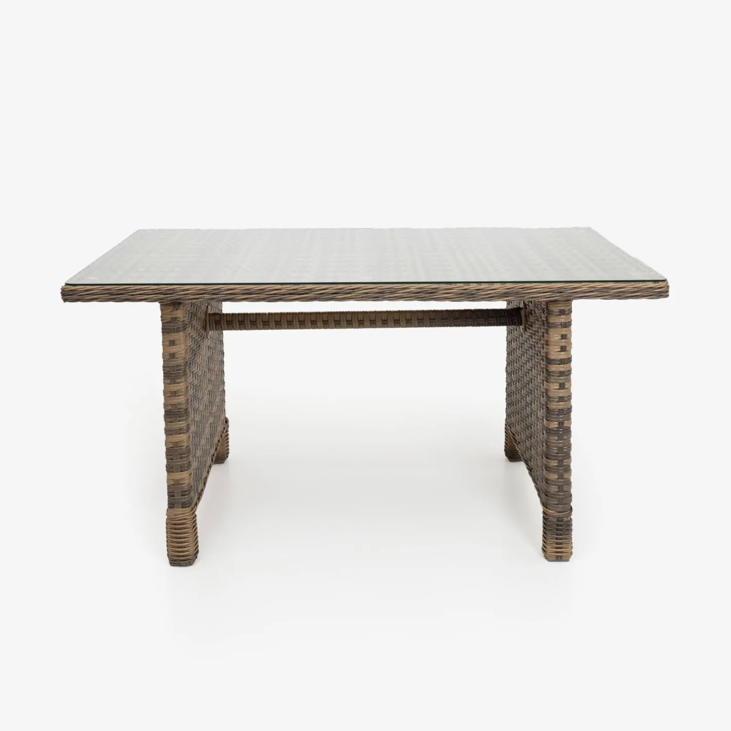 Set de jardín de 4 piezas de ratán sintético Lanai^Casa Viva Clearance