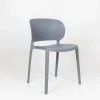 Silla de comedor apilable gris Daniela 50x49x77,5cm^Casa Viva New
