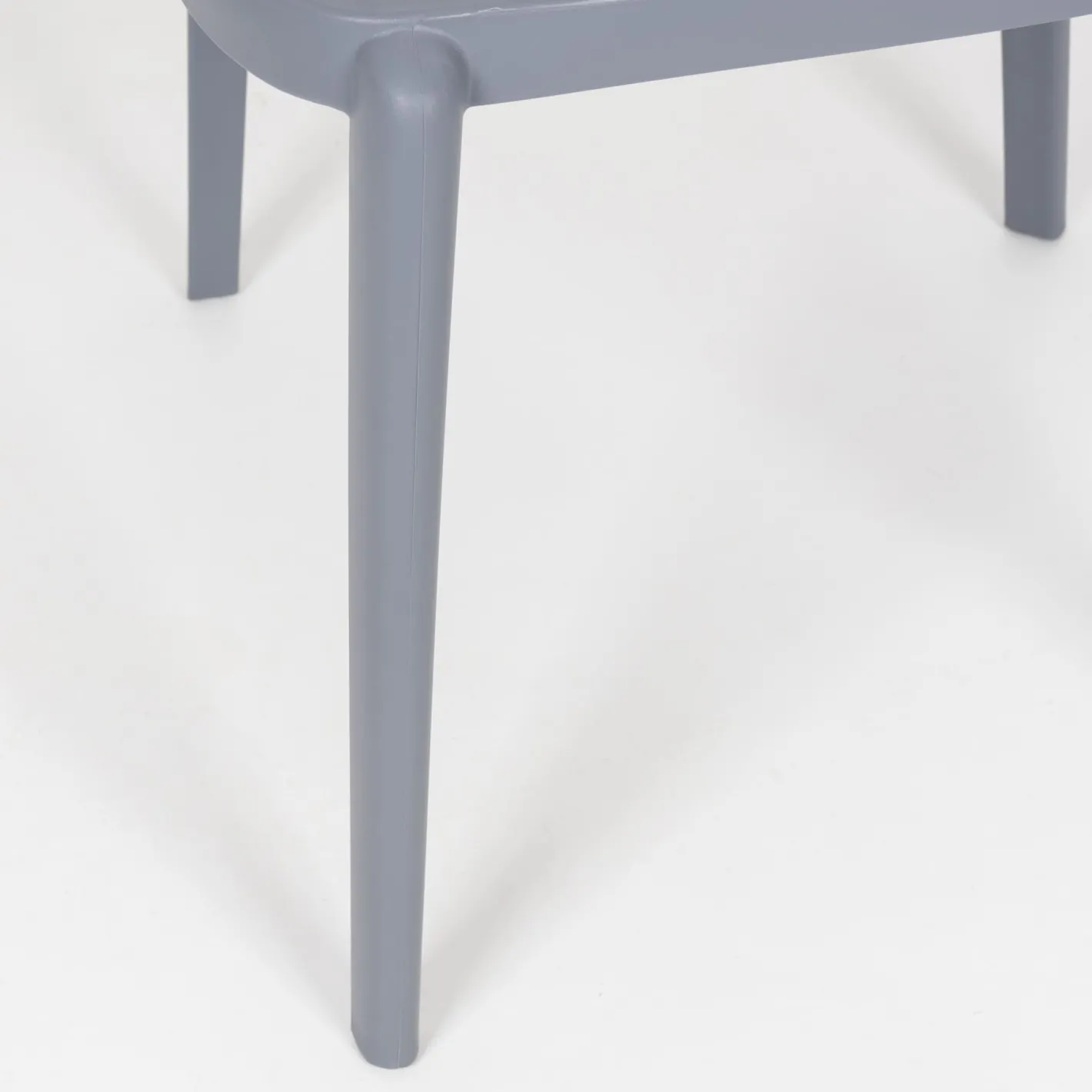 Silla de comedor apilable gris Daniela 50x49x77,5cm^Casa Viva New
