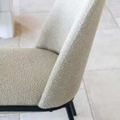 Silla de comedor borreguito beige Mina 49x60x91cm^Casa Viva Hot