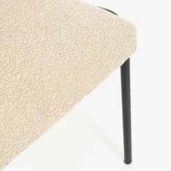 Silla de comedor borreguito beige Mina 49x60x91cm^Casa Viva Hot