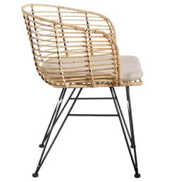 Silla de comedor con cojín 52x66x77cm^Casa Viva Clearance