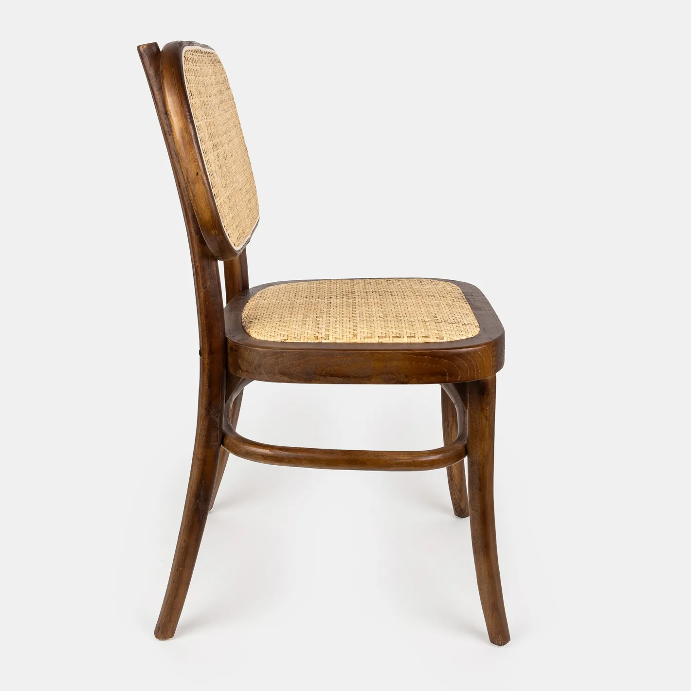 Silla de comedor de madera de olmo Cibran 45x41x83cm Clau&Chloe^Casa Viva