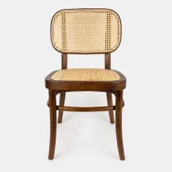 Silla de comedor de madera de olmo Cibran 45x41x83cm Clau&Chloe^Casa Viva