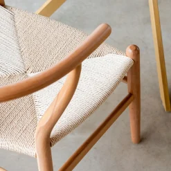 Silla de comedor de madera de haya Irma 56x52x76cm^Casa Viva Clearance