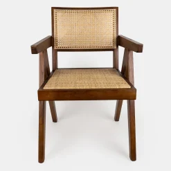 Silla de comedor de madera de olmo Cecilia 50x50x84cm Clau&Chloe^Casa Viva Sale