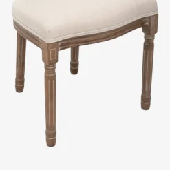 Silla de comedor de madera de abedul beige Monarch 50x56x96cm^Casa Viva Hot