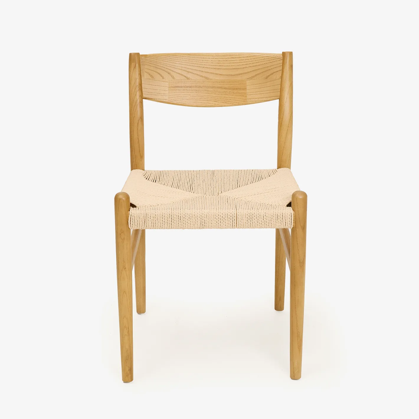 Silla de comedor de madera de olmo Lia 47x44x78cm Clau&Chloe^Casa Viva Online