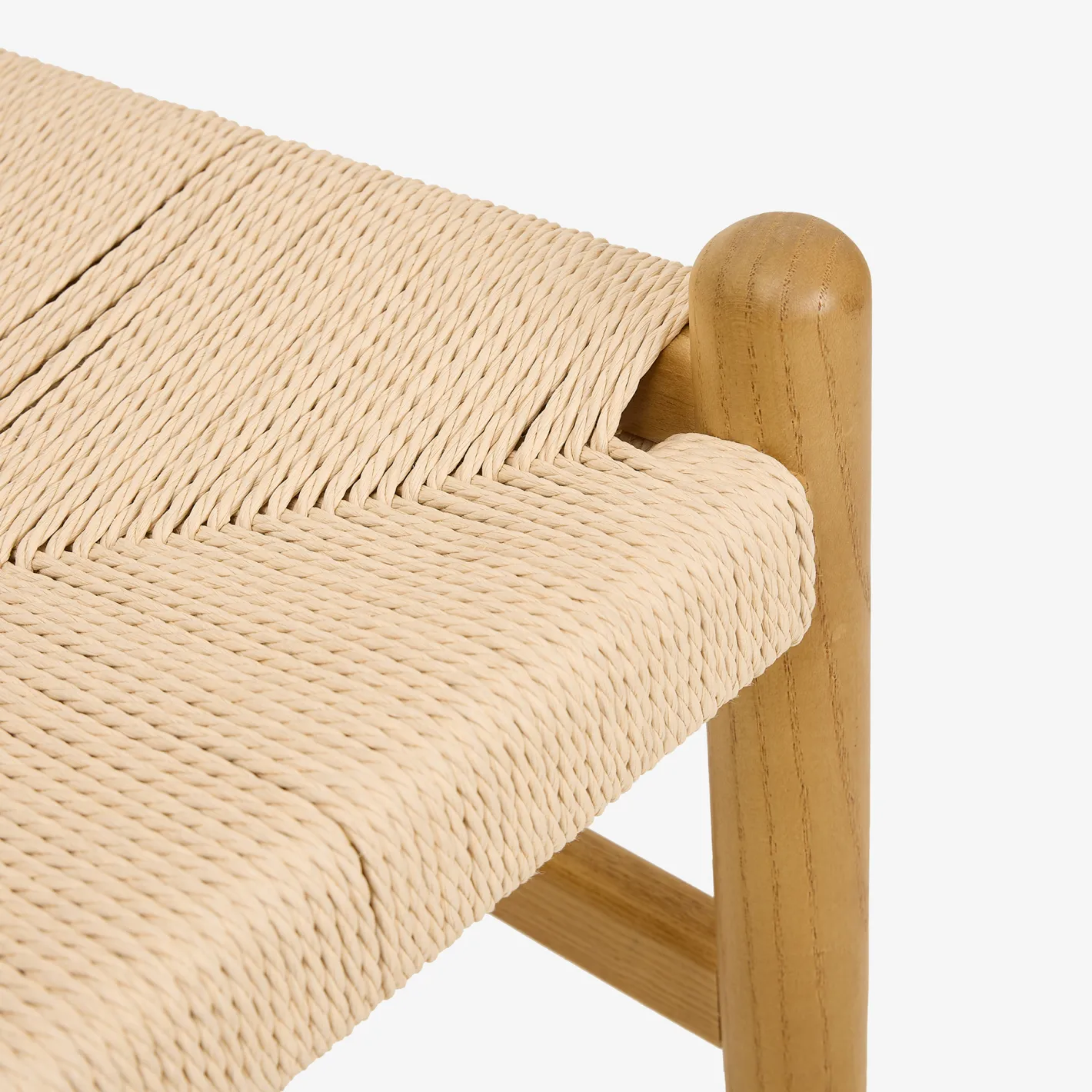 Silla de comedor de madera de olmo Lia 47x44x78cm Clau&Chloe^Casa Viva Online