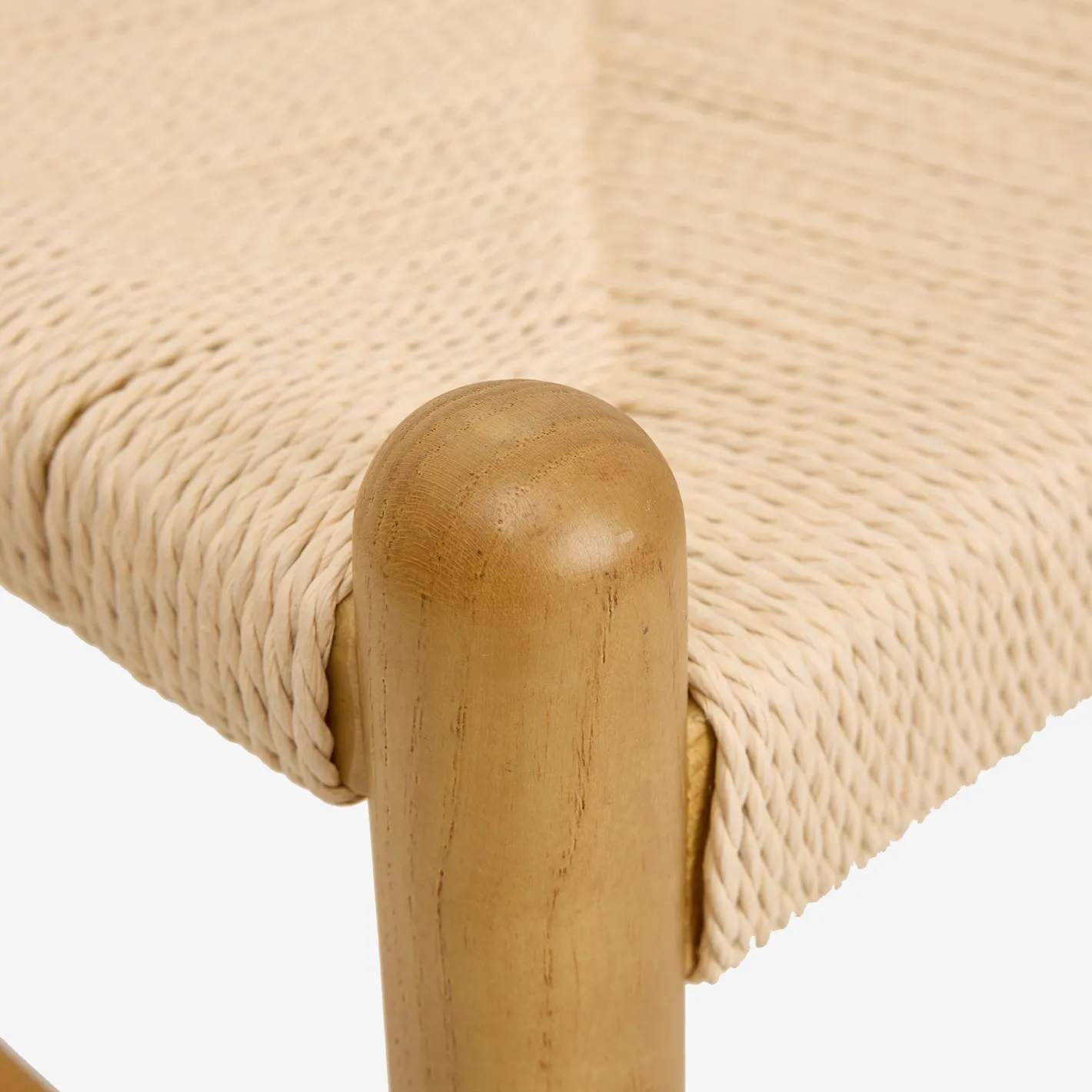 Silla de comedor de madera de olmo Lia 47x44x78cm Clau&Chloe^Casa Viva Online