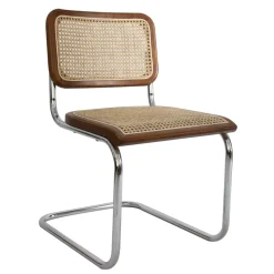 Silla de comedor de ratán Leonor 47,5x63,5x82cm Clau&Chloe^Casa Viva Best