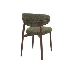 Silla de comedor efecto madera verde Martina 54x52x76cm Clau&Chloe^Casa Viva Clearance