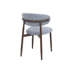 Silla de comedor efecto madera azul Martina 54x52x76cm Clau&Chloe^Casa Viva Hot