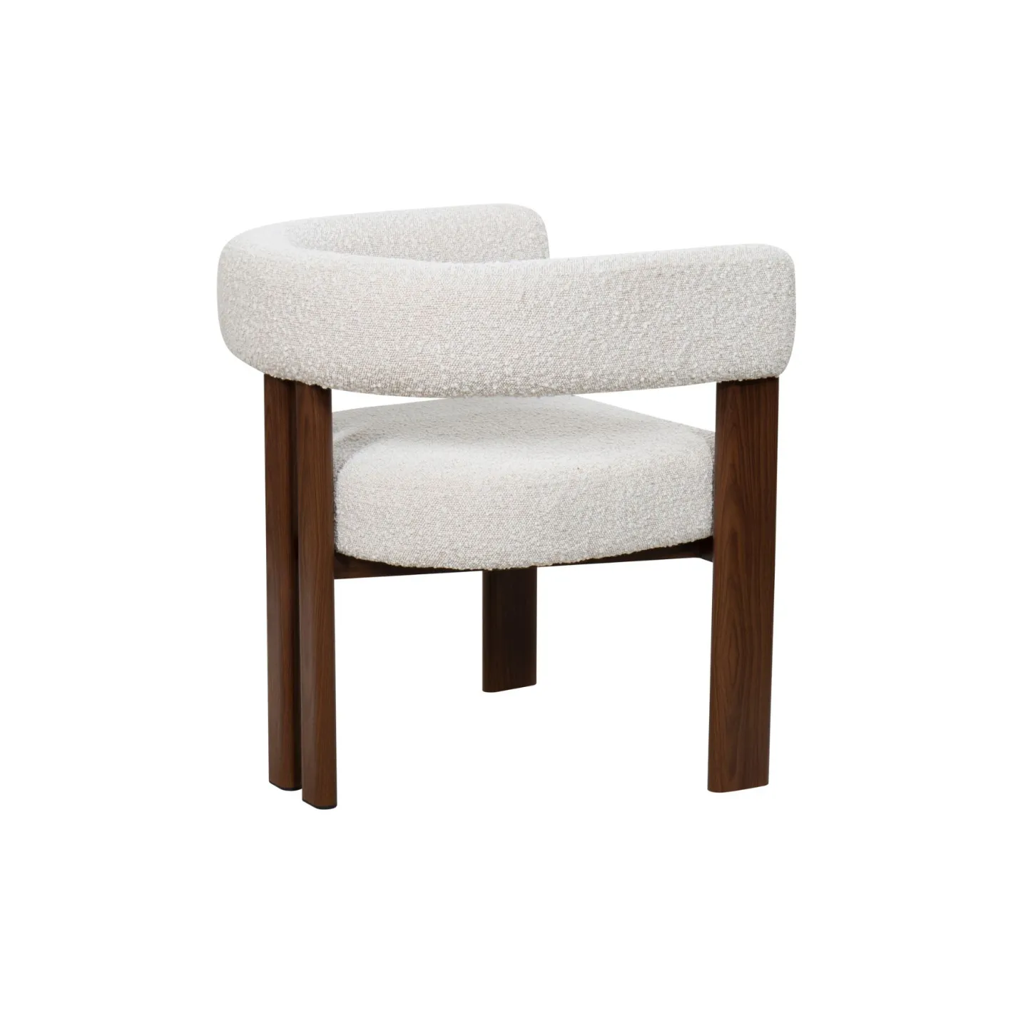 Silla de comedor efecto madera crema Velia 60x70x97cm Clau&Chloe^Casa Viva New