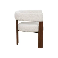 Silla de comedor efecto madera crema Velia 60x70x97cm Clau&Chloe^Casa Viva New