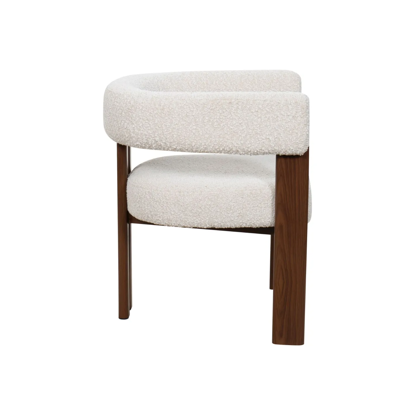 Silla de comedor efecto madera crema Velia 60x70x97cm Clau&Chloe^Casa Viva New