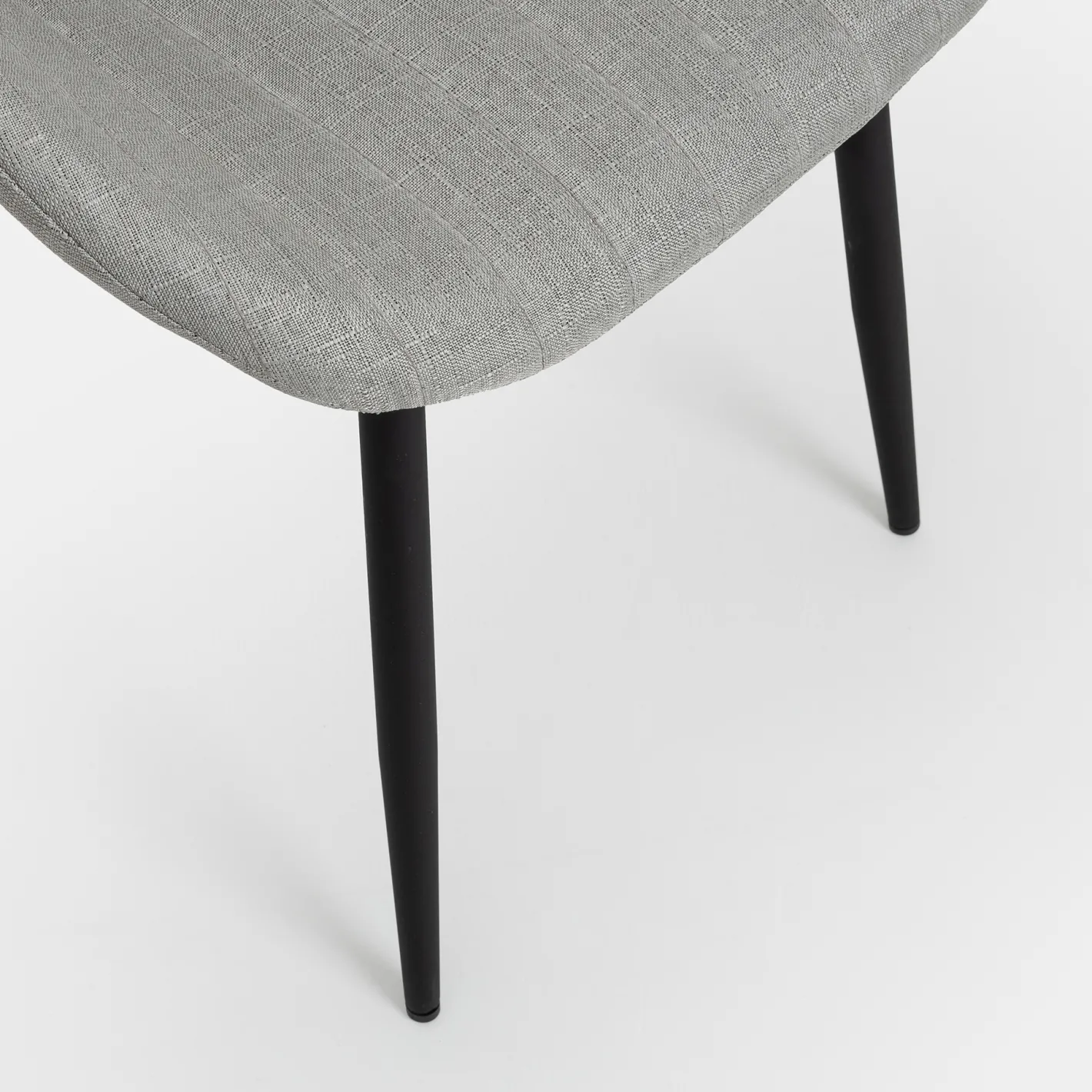 Silla de comedor gris Lydia 54x50x86cm Clau&Chloe^Casa Viva