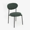 Silla de comedor verde oscuro Candela 49x53 Clau&Chloe^Casa Viva Discount
