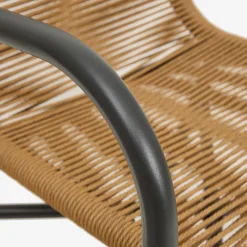 Silla de jardín de ratán sintético y aluminio Anse 55x60x79cm^Casa Viva Clearance