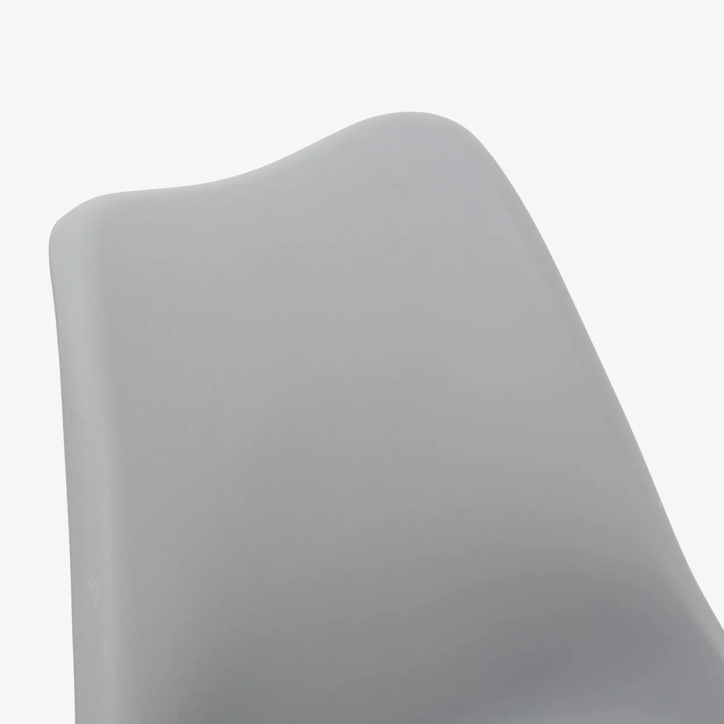 Silla de oficina con ruedas gris Tulip 48x55x45cm^Casa Viva Outlet