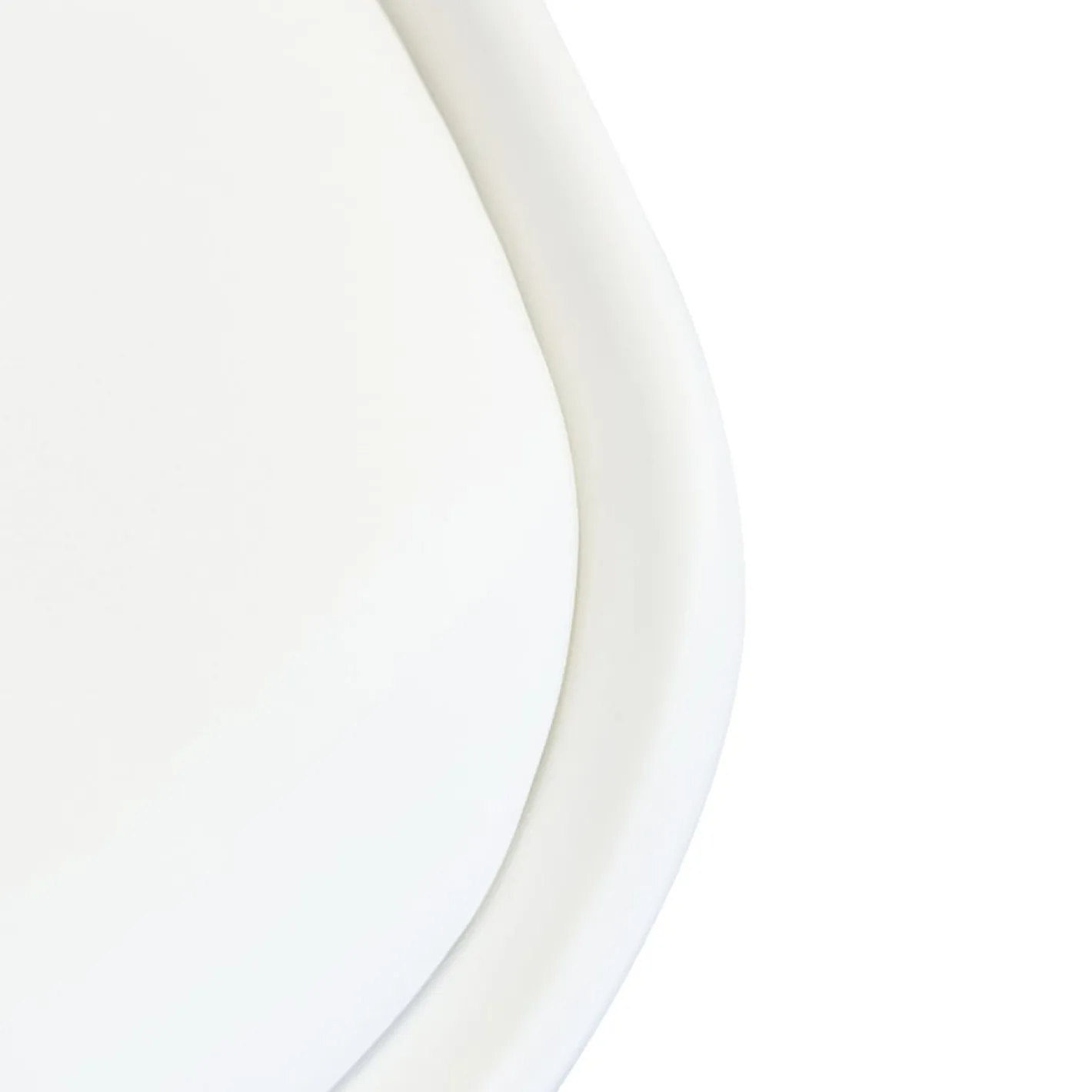 Silla de oficina con ruedas blanca Tulip 48x55x82cm^Casa Viva Best