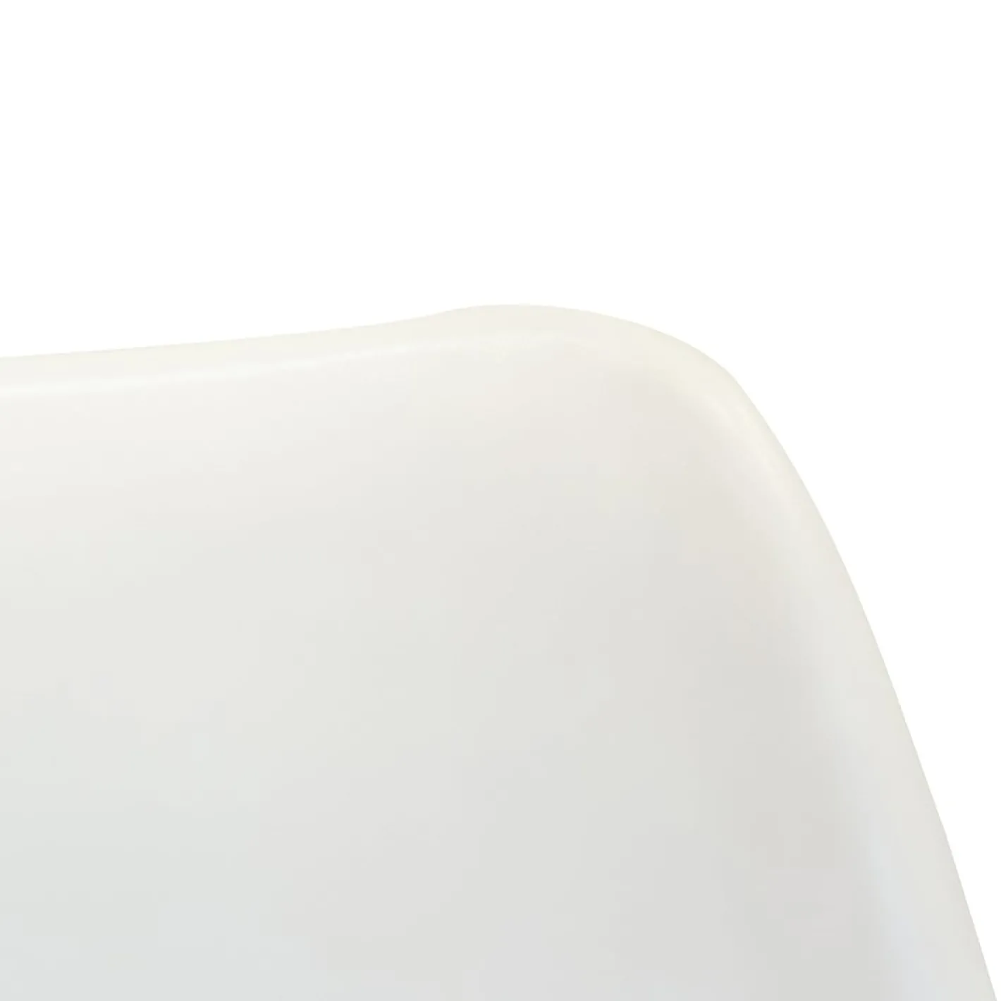 Silla de oficina con ruedas blanca Tulip 48x55x82cm^Casa Viva Best