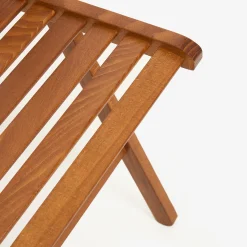 Silla plegable de madera de haya oscura Gema 43x48x79cm^Casa Viva