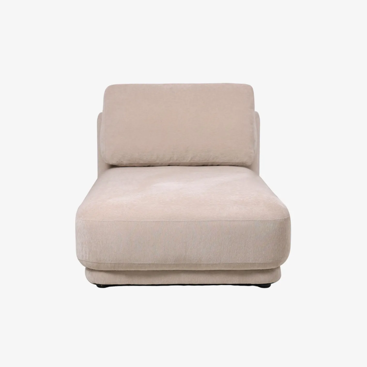 Sillón chaise longue beige Alain 92x157x68cm^Casa Viva Clearance