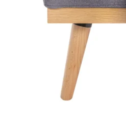 Sofá cama de 3 plazas gris oscuro Dylan 182x80x80cm^Casa Viva Discount