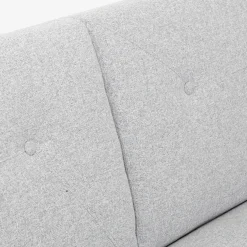 Sofá cama de 3 plazas gris Barita 216x85x85cm^Casa Viva Outlet