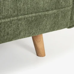 Sofá cama de 3 plazas verde Fules 212x85x85cm^Casa Viva Sale