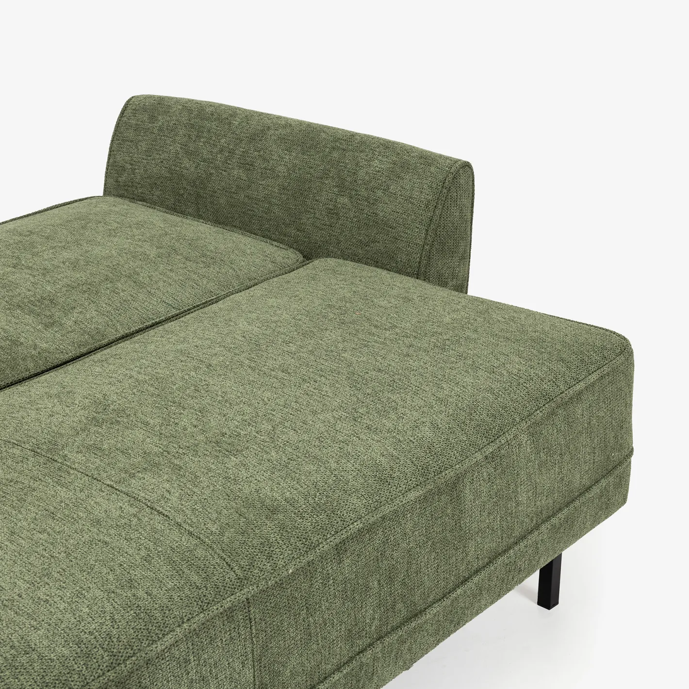 Sofá cama de 3 plazas verde Fules 212x85x85cm^Casa Viva Sale