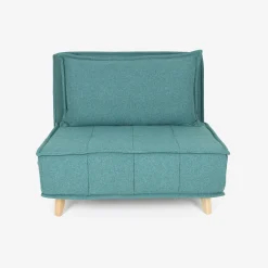 Sofá cama individual verde Luca 104x92x84cm^Casa Viva Hot