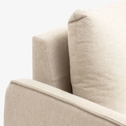 Sofá de 3 plazas beige Balt 207x90cm Clau&Chloe^Casa Viva Best