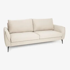 Sofá de 3 plazas beige Balt 207x90cm Clau&Chloe^Casa Viva Best