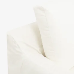 Sofá de 3 plazas de lino blanco Ibi 200x105x100cm Clau&Chloe^Casa Viva Sale