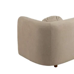 Sofá de 3 plazas de poliéster Aria 223x88x72cm^Casa Viva Best